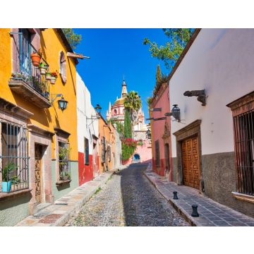 Lais Puzzle - Mexiko, Farbenfrohe Gebäude und Straßen von San Miguel de Allende im historischen Stadtzentrum - 40, 100, 200, 500, 1.000 & 2.000 Teile