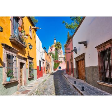 Lais Puzzle - Mexiko, Farbenfrohe Gebäude und Straßen von San Miguel de Allende im historischen Stadtzentrum - 1.000 Teile