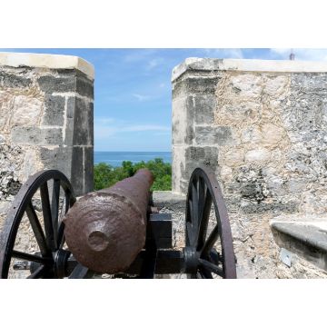 Lais Puzzle - Kanonenverteidigung im Fort San Miguel - Campeche, Mexiko - 1.000 Teile