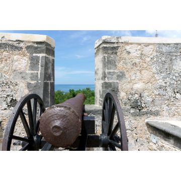 Lais Puzzle - Kanonenverteidigung im Fort San Miguel - Campeche, Mexiko - 2.000 Teile