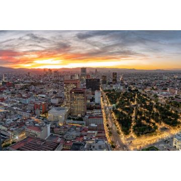 Lais Puzzle - Mexiko-Stadt aus der Vogelperspektive - 2.000 Teile