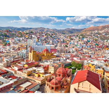 Lais Puzzle - Guanajuato, Aussichtspunkt auf die Stadt und Panoramablick von der Standseilbahn - 1.000 Teile