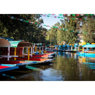 Lais Puzzle - Boote auf den Gewässern von Xochimilco in Mexiko-Stadt - 1.000 Teile