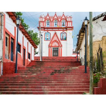 Lais Puzzle - Atemberaubende Aussicht auf den Kalvarienberg-Tempel, Kolonialkirche in Chiapa de Corzo, Chiapas, Mexiko - 40, 100, 200, 500, 1.000 & 2.000 Teile