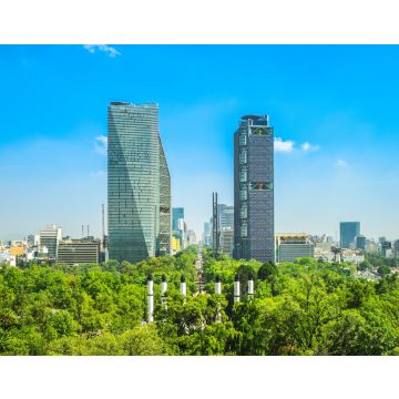 Lais Puzzle - Skyline von Mexiko-Stadt und Chapultepec-Park - 40, 100, 200, 500, 1.000 & 2.000 Teile