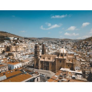 Lais Puzzle - Luftaufnahme der Kathedrale in Zacatecas, Mexiko, unter blauem Himmel bei Tageslicht - 40, 100, 200, 500, 1.000 & 2.000 Teile