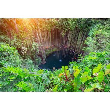 Lais Puzzle - Ik Kil Cenote im nördlichen Zentrum der Halbinsel Yucatán, Teil des archäologischen Parks Ik Kil in der Nähe von Chichen Itza - 2.000 Teile