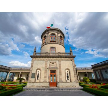Lais Puzzle - Das Schloss Chapultepec wurde 1864 im neoklassischen Stil auf dem Chapultepec-Hügel in Mexiko-Stadt CDMX, Mexiko, erbaut. - 40, 100, 200, 500, 1.000 & 2.000 Teile