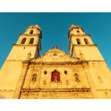 Lais Puzzle - Kathedrale der Unbefleckten Empfängnis bei Sonnenuntergang, Campeche, Mexiko - 40, 100, 200, 500, 1.000 & 2.000 Teile