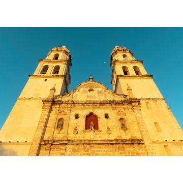 Lais Puzzle - Kathedrale der Unbefleckten Empfängnis bei Sonnenuntergang, Campeche, Mexiko - 1.000 Teile