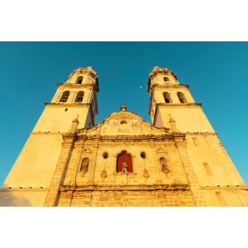 Lais Puzzle - Kathedrale der Unbefleckten Empfängnis bei Sonnenuntergang, Campeche, Mexiko - 2.000 Teile