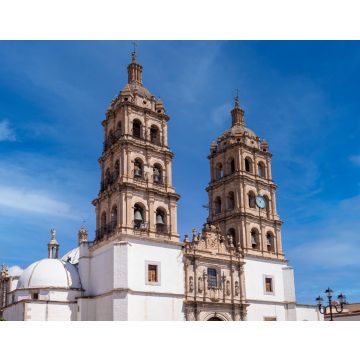 Lais Puzzle - Mexiko, katholische Kirche der Kathedralenbasilika von Durango im kolonialen historischen Stadtzentrum gegenüber dem zentralen Platz von Durango, der Plaza de Armas - 40, 100, 200, 500, 1.000 & 2.000 Teile