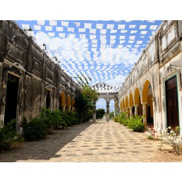 Lais Puzzle - Mexiko Yucatan Hacienda Yaxcopoil - Innenhofbereich - 40, 100, 200, 500, 1.000 & 2.000 Teile