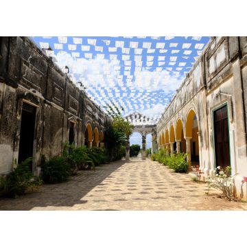 Lais Puzzle - Mexiko Yucatan Hacienda Yaxcopoil - Innenhofbereich - 1.000 Teile