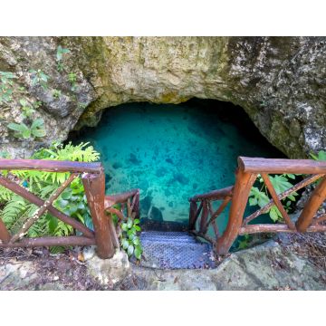 Lais Puzzle - Die malerische Cenote Casa Tortuga in der Nähe von Tulum und Playa Del Carmen, eine beliebte Touristenattraktion für den lokalen und internationalen Tourismus - 40, 100, 200, 500, 1.000 & 2.000 Teile