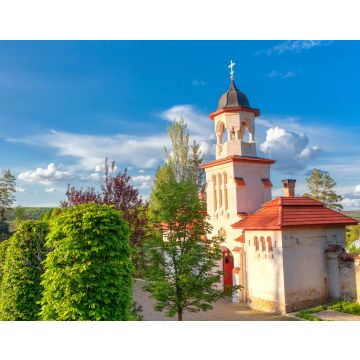 Lais Puzzle - Eingangsgebäude mit Glockenturm des christlichen Klosters Curchi, Moldawien - 40, 100, 200, 500, 1.000 & 2.000 Teile