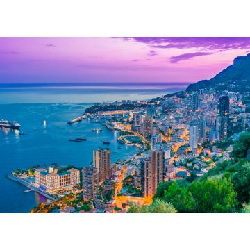 Lais Puzzle - Blick auf die Stadt Monaco. Französische Riviera - 1.000 Teile