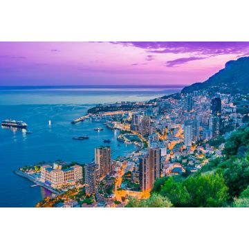 Lais Puzzle - Blick auf die Stadt Monaco. Französische Riviera - 2.000 Teile
