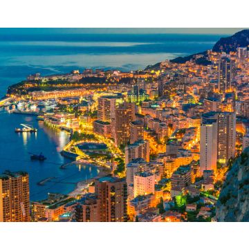 Lais Puzzle - Blick auf die Stadt Monaco. Côte d'Azur - 40, 100, 200, 500, 1.000 & 2.000 Teile