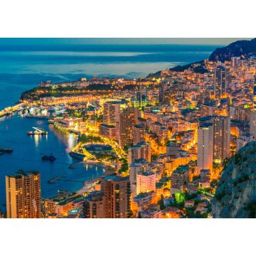 Lais Puzzle - Blick auf die Stadt Monaco. Côte d'Azur - 1.000 Teile