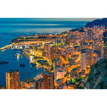 Lais Puzzle - Blick auf die Stadt Monaco. Côte d'Azur - 2.000 Teile
