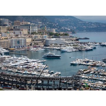 Lais Puzzle - Hafen von La Condamine. Stadtbild und Hafen von Monte Carlo. Fürstentum Monaco - 1.000 Teile