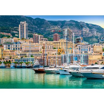 Lais Puzzle - Luxusyachten und Wohnungen im Hafen von Monaco, Cote d'Azur - 1.000 Teile