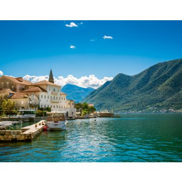 Lais Puzzle - Hafen in Perast an der Bucht von Boka Kotor (Boka Kotorska), Montenegro, Europa - 40, 100, 200, 500, 1.000 & 2.000 Teile