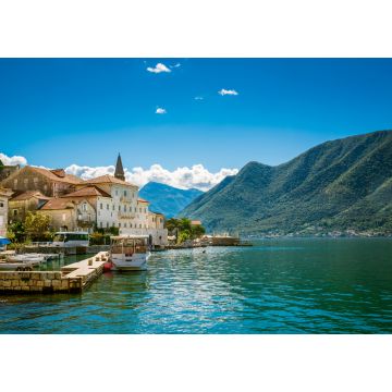 Lais Puzzle - Hafen in Perast an der Bucht von Boka Kotor (Boka Kotorska), Montenegro, Europa - 1.000 Teile