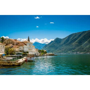 Lais Puzzle - Hafen in Perast an der Bucht von Boka Kotor (Boka Kotorska), Montenegro, Europa - 2.000 Teile