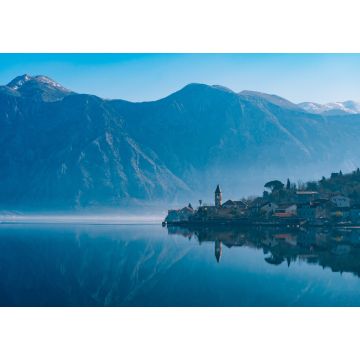 Lais Puzzle - Bucht von Kotor Schnee in den Bergen von Montenegro - 1.000 Teile