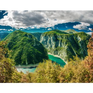 Lais Puzzle - Blick auf den Canyon des Flusses Piva und den See in Montenegro - 40, 100, 200, 500, 1.000 & 2.000 Teile