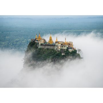 Lais Puzzle - Der Berg Popa über den Wolken in Bagan, Myanmar - 1.000 Teile