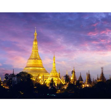 Lais Puzzle - Shwedagon-Pagode am Morgen, Yangon, Myanmar - 40, 100, 200, 500, 1.000 & 2.000 Teile