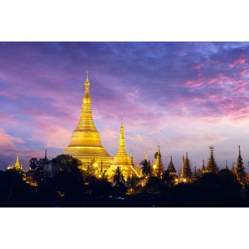 Lais Puzzle - Shwedagon-Pagode am Morgen, Yangon, Myanmar - 2.000 Teile