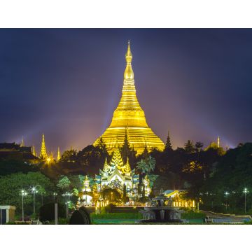 Lais Puzzle - Shwedagon-Pagode in Yangon Myanmar - 40, 100, 200, 500, 1.000 & 2.000 Teile