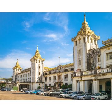 Lais Puzzle - Yangon Central Railway Station in Yangon, Myanmar - 40, 100, 200, 500, 1.000 & 2.000 Teile