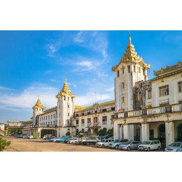 Lais Puzzle - Yangon Central Railway Station in Yangon, Myanmar - 2.000 Teile