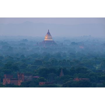 Lais Puzzle - Bagan, Myanmar Land der vielen Pagoden am Morgen - 2.000 Teile