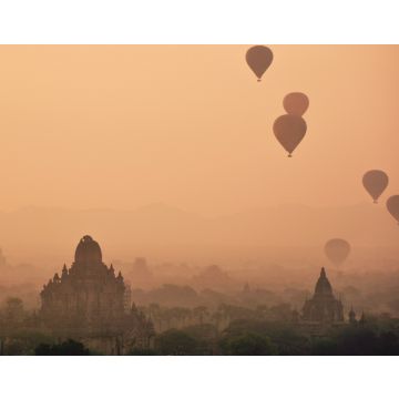 Lais Puzzle - Heißluftballon bei Sonnenaufgang in Bagan, Myanmar - 40, 100, 200, 500, 1.000 & 2.000 Teile