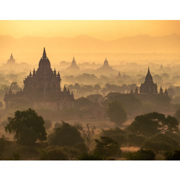 Lais Puzzle - Die Tempel von Bagan bei Sonnenuntergang, Bagan, Myanmar - 40, 100, 200, 500, 1.000 & 2.000 Teile