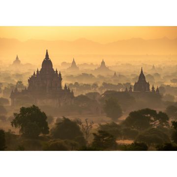 Lais Puzzle - Die Tempel von Bagan bei Sonnenuntergang, Bagan, Myanmar - 1.000 Teile