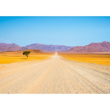 Lais Puzzle - Schotterstraße durch die farbenfrohe Namib-Wüste, im majestätischen Namib Naukluft National Park - 1.000 Teile
