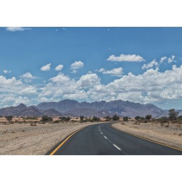 Lais Puzzle - Asphaltstraße mit Bergen am Horizont, Namibia - 1.000 Teile