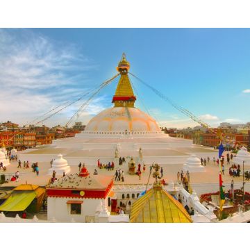 Lais Puzzle - Sonnenuntergang an der Boudhanath-Stupa in Kathmandu, Nepal - 40, 100, 200, 500, 1.000 & 2.000 Teile