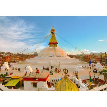 Lais Puzzle - Sonnenuntergang an der Boudhanath-Stupa in Kathmandu, Nepal - 1.000 Teile