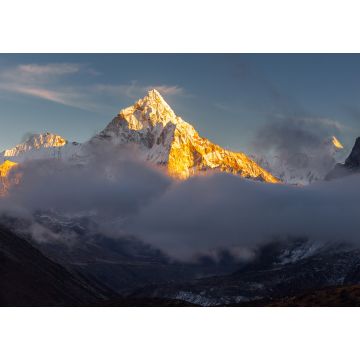 Lais Puzzle - Der Gipfel der Ama Dablam (6856 m) in der Nähe des Dorfes Dingboche in der Khumbu-Region in Nepal, auf dem Wanderweg zum Everest-Basislager - 1.000 Teile