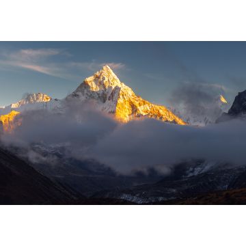 Lais Puzzle - Der Gipfel der Ama Dablam (6856 m) in der Nähe des Dorfes Dingboche in der Khumbu-Region in Nepal, auf dem Wanderweg zum Everest-Basislager - 2.000 Teile
