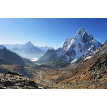 Lais Puzzle - Ama Dablan und Cholatse Gipfel von Dzongla, Chola Pass, Nepal - 2.000 Teile