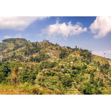 Lais Puzzle - Landwirtschaftliche Felder, Terrassen, bei Dhulkhel in Nepal - 1.000 Teile
